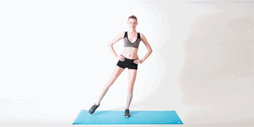 腿部减脂塑形动作，简单6个动作瘦腿有塑形！