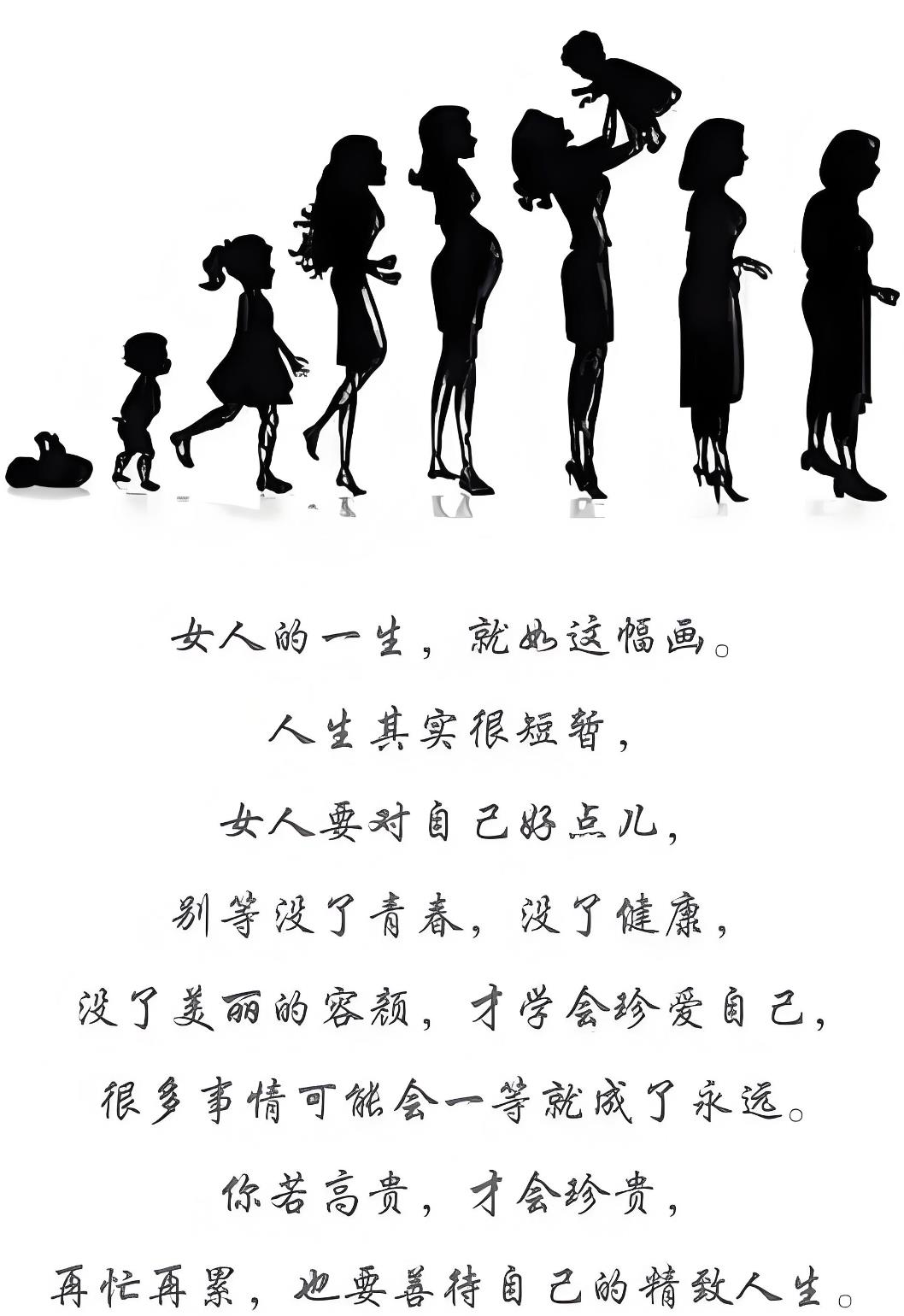 34张图片看女人一生